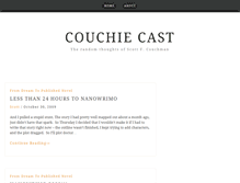 Tablet Screenshot of couchie.com